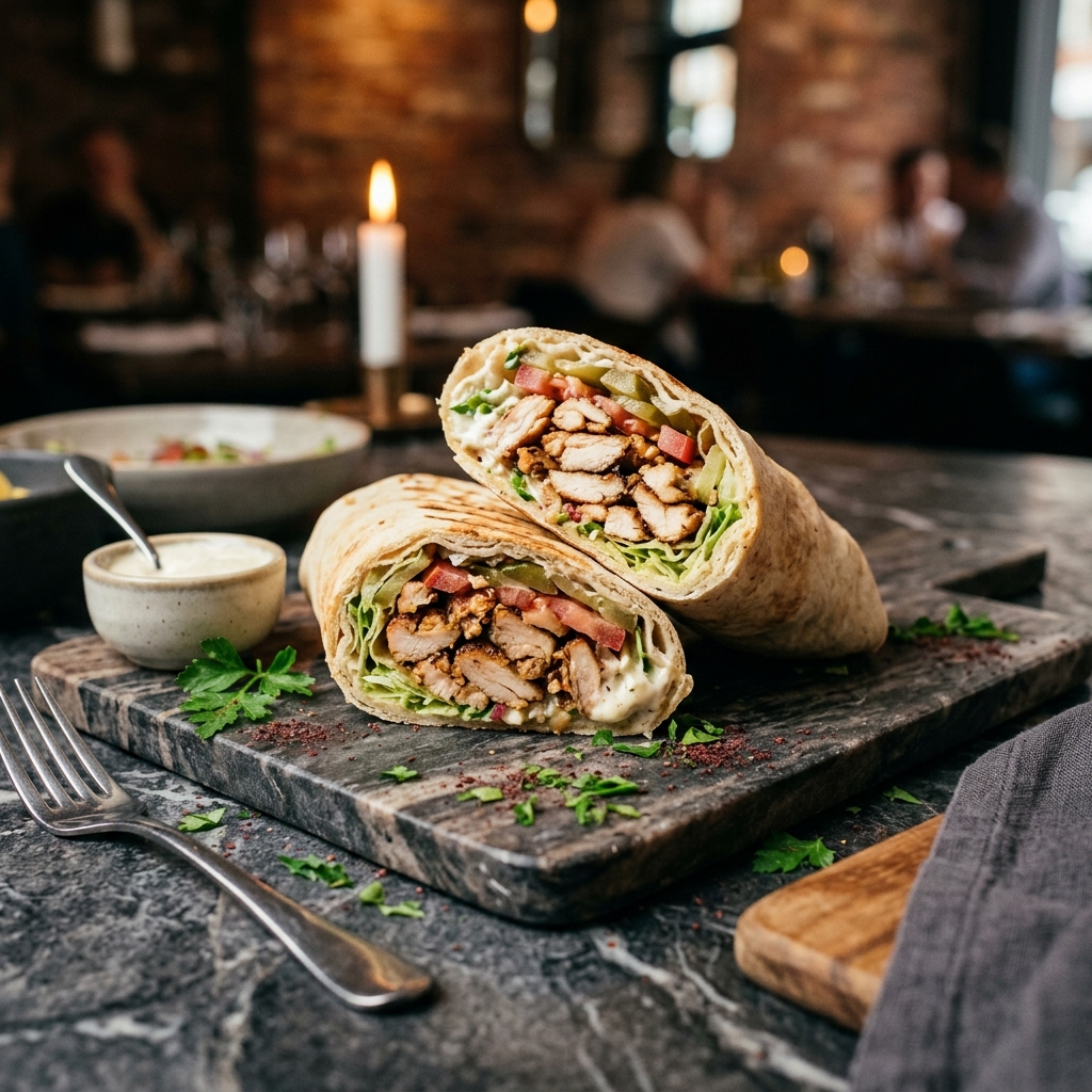 Tahini Wrap