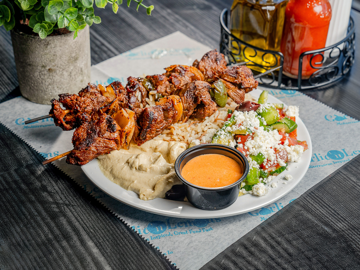 Beef Kebab Plate