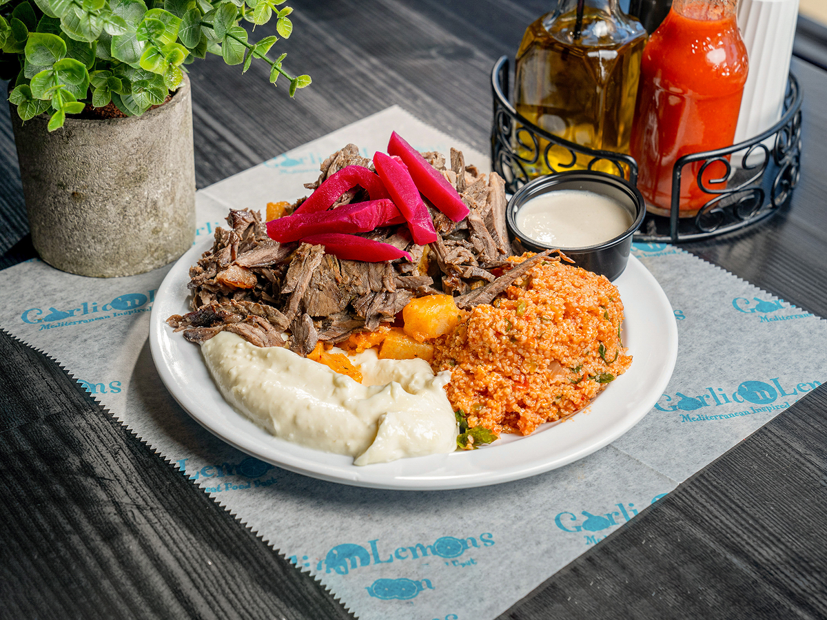 Original Beef Shawarma Plate